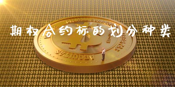 期权合约标的划分种类_https://www.lcjysmgs.com_恒指直播平台_第1张