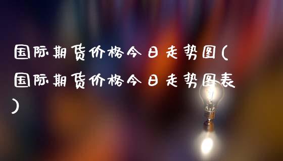 国际期货价格今日走势图(国际期货价格今日走势图表)_https://www.lcjysmgs.com_恒生指数直播_第1张