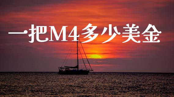 一把M4多少美金_https://www.lcjysmgs.com_恒生指数直播_第1张