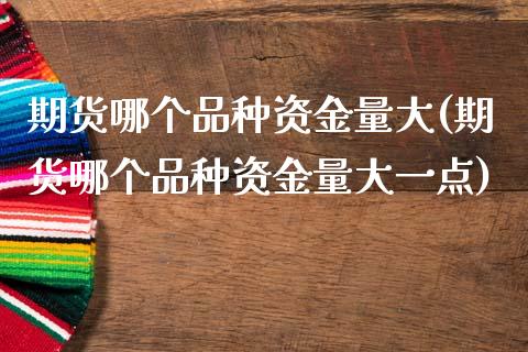 期货哪个品种资金量大(期货哪个品种资金量大一点)_https://www.lcjysmgs.com_恒生指数直播_第1张