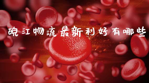 皖江物流最新利好有哪些_https://www.lcjysmgs.com_恒指直播平台_第1张