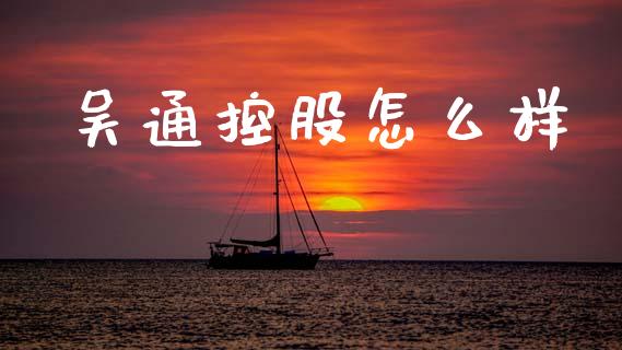吴通控股怎么样_https://www.lcjysmgs.com_德指行情直播_第1张