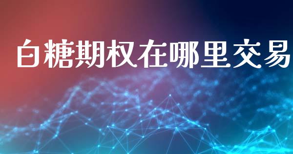 白糖期权在哪里交易_https://www.lcjysmgs.com_恒指直播平台_第1张